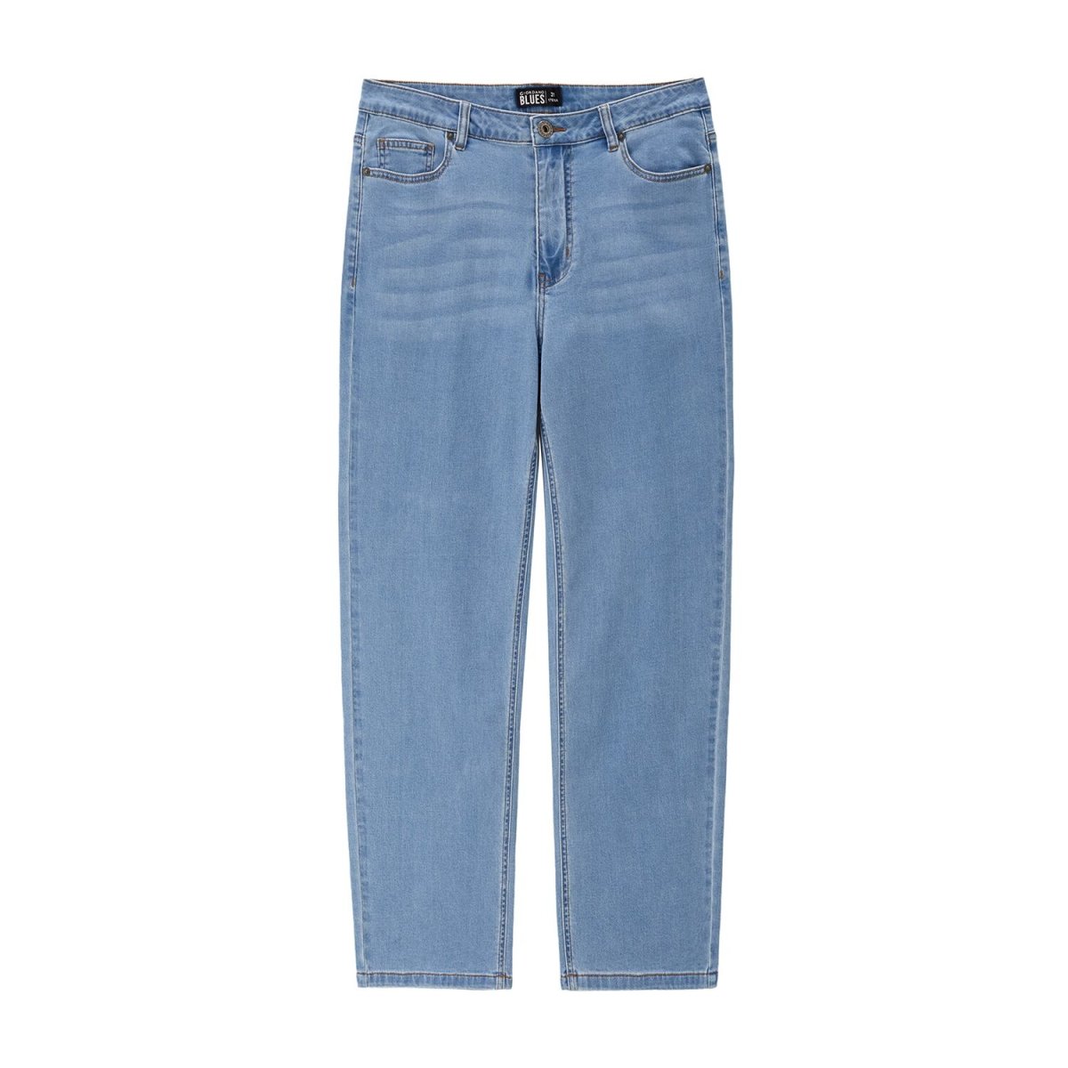 Men's Mid - Rise Regular Fit Denim Jeans 31 - Shop Giordano