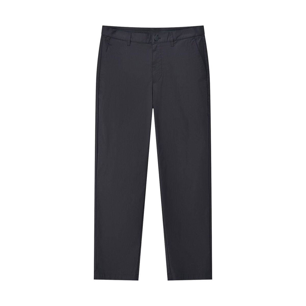 Men’S Mid Rise Regular Tapered Stretch Twill Khakis - Giordano