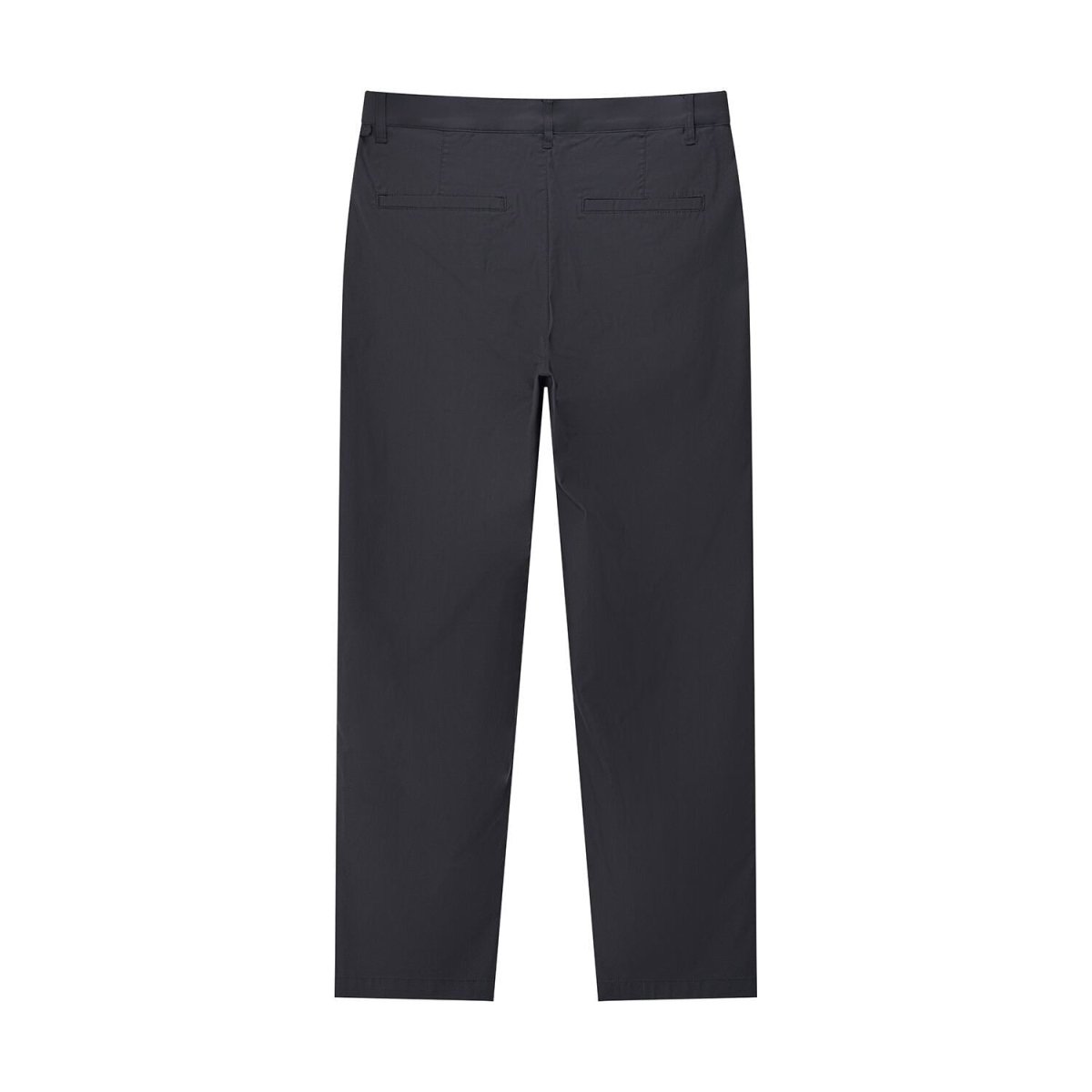 Men’S Mid Rise Regular Tapered Stretch Twill Khakis - Giordano
