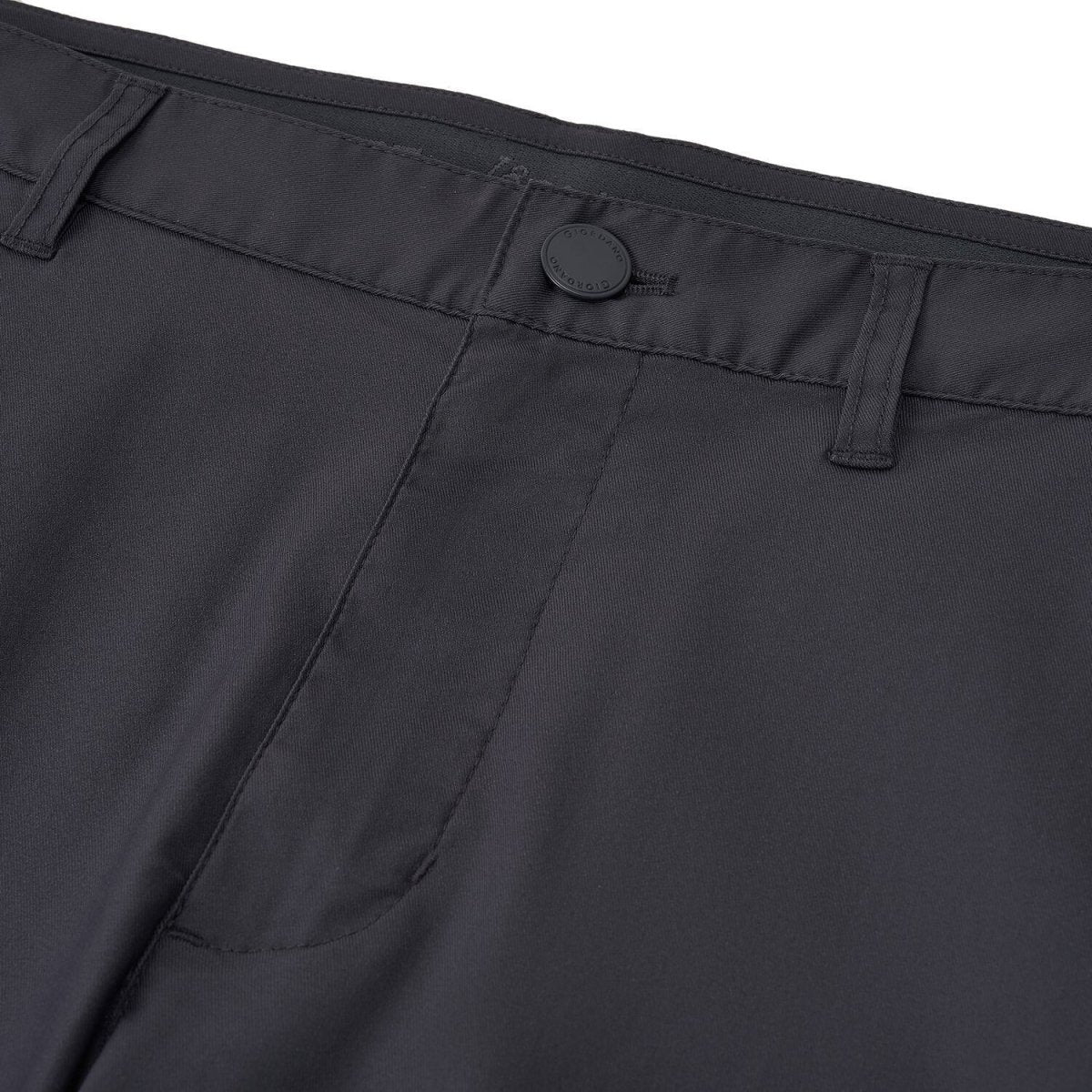 Men’S Mid Rise Regular Tapered Stretch Twill Khakis - Giordano