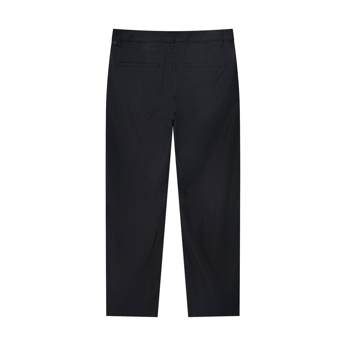 Men’S Mid Rise Regular Tapered Stretch Twill Khakis - Giordano