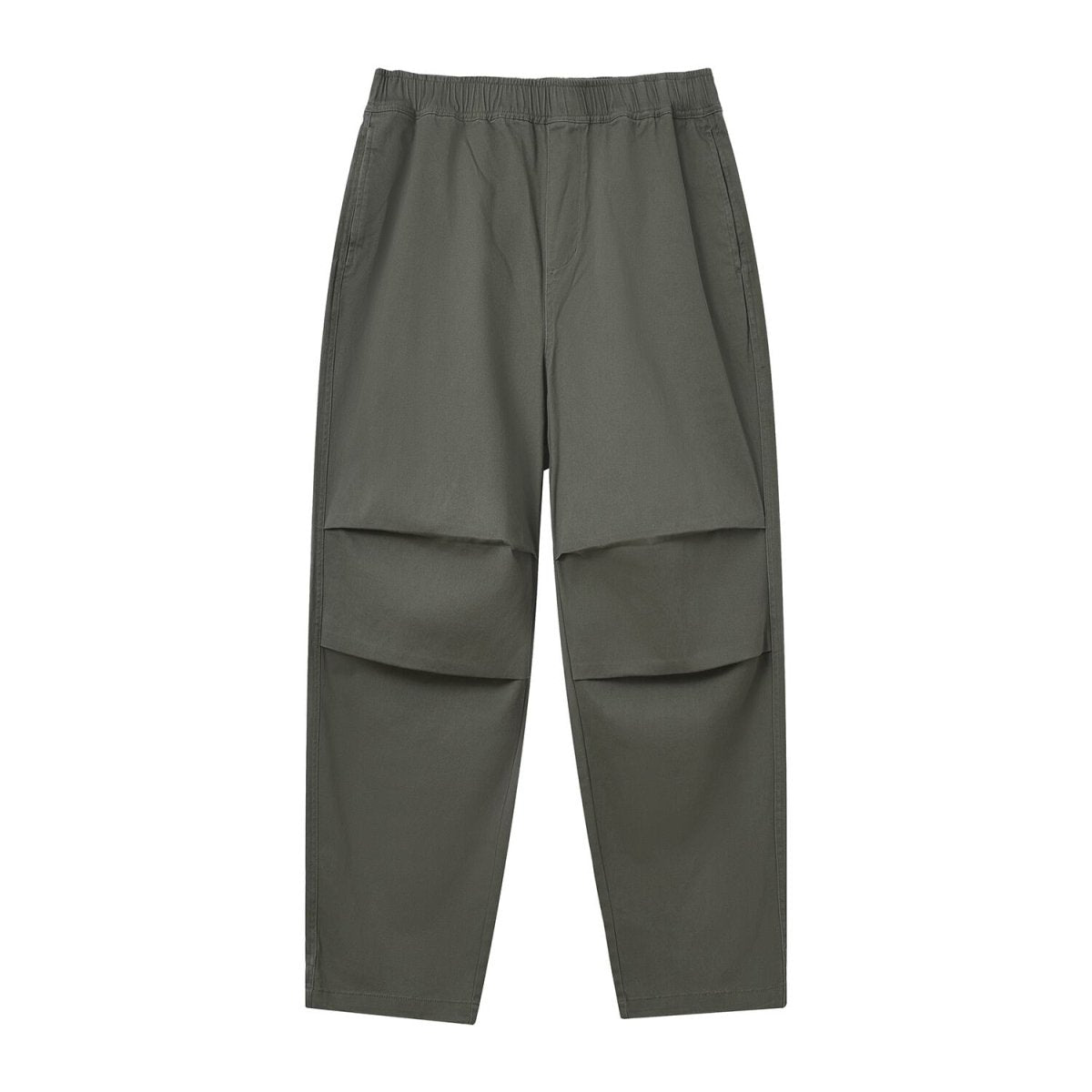Men's Mid - Rise Relaxed Fit Cotton Stretch Twill Khakis - Giordano