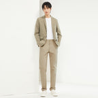 Men's Mid Rise Stretch Twill Khakis 27 - Shop Giordano