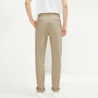 Men's Mid Rise Stretch Twill Khakis 27 - Shop Giordano
