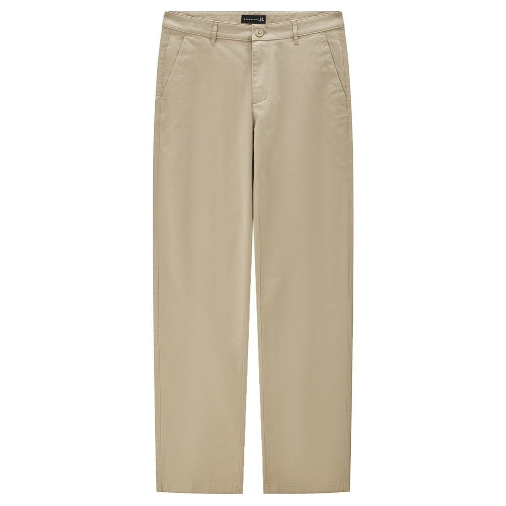 Men's Mid Rise Stretch Twill Khakis 27 - Shop Giordano