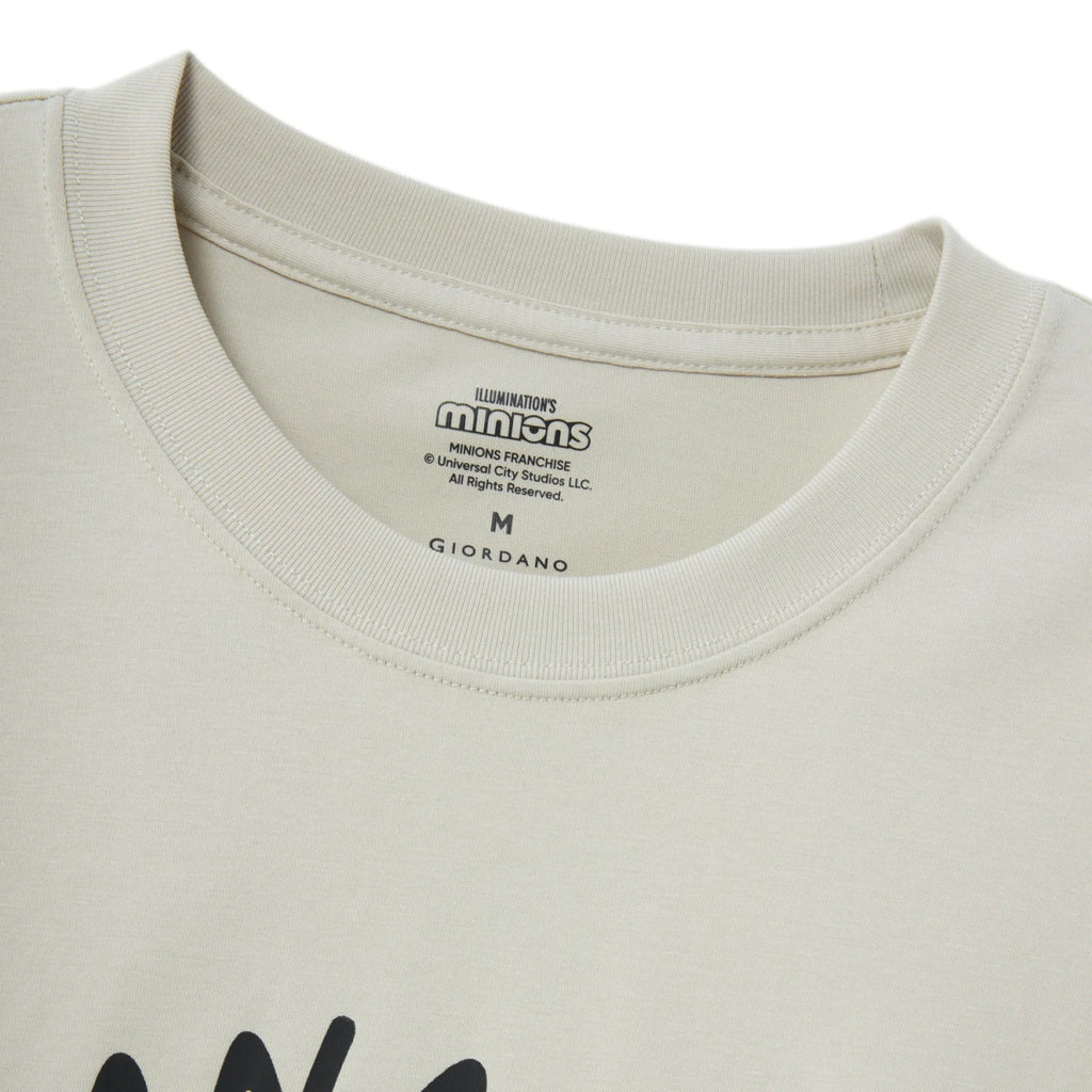 Giordano Men's Minions Graphic Tee - Limited Edition - Premium Print Tee