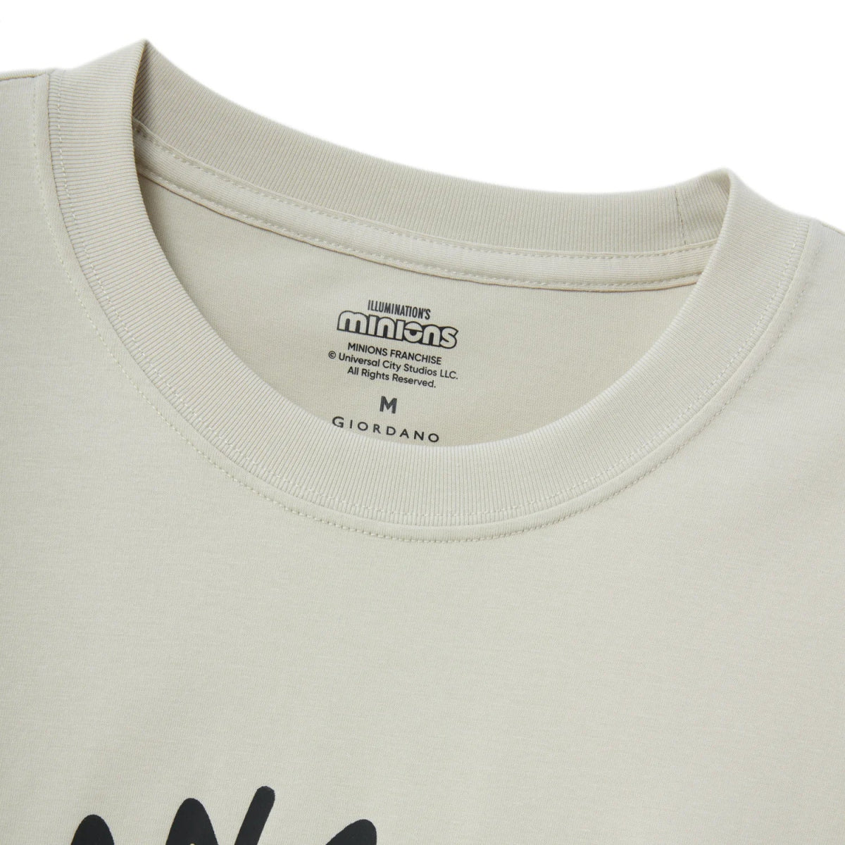 Giordano Men's Minions Graphic Tee - Limited Edition - Premium Print Tee