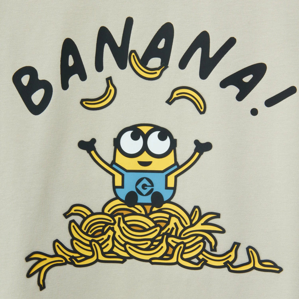 Giordano Men's Minions Graphic Tee - Limited Edition - Premium Print Tee