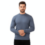 Men’S Mock Neck Jersey Knit Relaxed Fit Sweater S - Shop Giordano