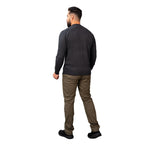 Men’S Mock Neck Jersey Knit Relaxed Fit Sweater S - Shop Giordano