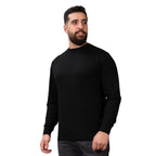 Men’S Mock Neck Jersey Knit Relaxed Fit Sweater S - Shop Giordano