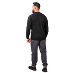 Men’S Mock Neck Jersey Knit Relaxed Fit Sweater S - Shop Giordano