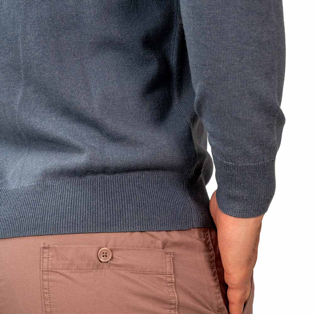 Men’S Mock Neck Jersey Knit Relaxed Fit Sweater S - Shop Giordano