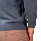 Men’S Mock Neck Jersey Knit Relaxed Fit Sweater S - Shop Giordano