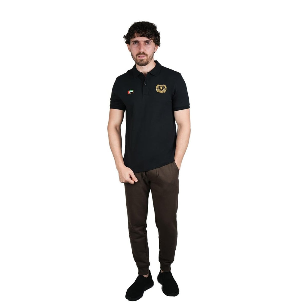 Men's National Day Slim Fit Embroidered Polo - Limited Edition Collection S - Shop Giordano