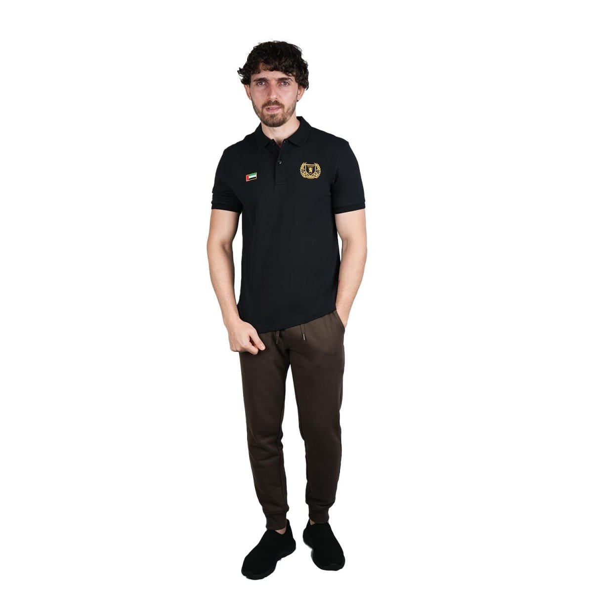 Men's National Day Slim Fit Embroidered Polo - Limited Edition Collection S - Shop Giordano