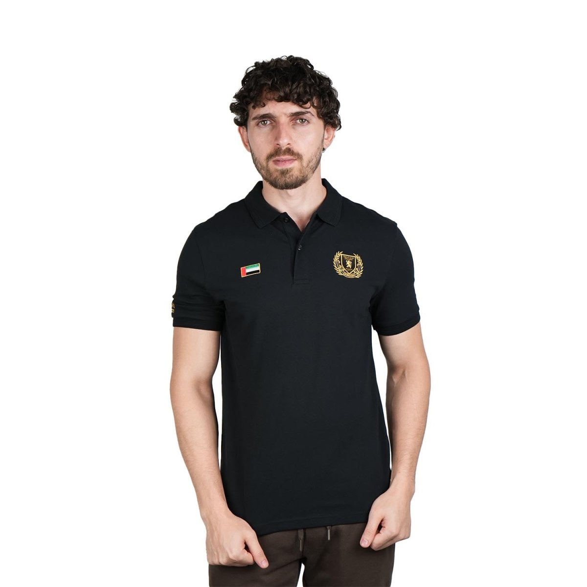 Men's National Day Slim Fit Embroidered Polo - Limited Edition Collection S - Shop Giordano