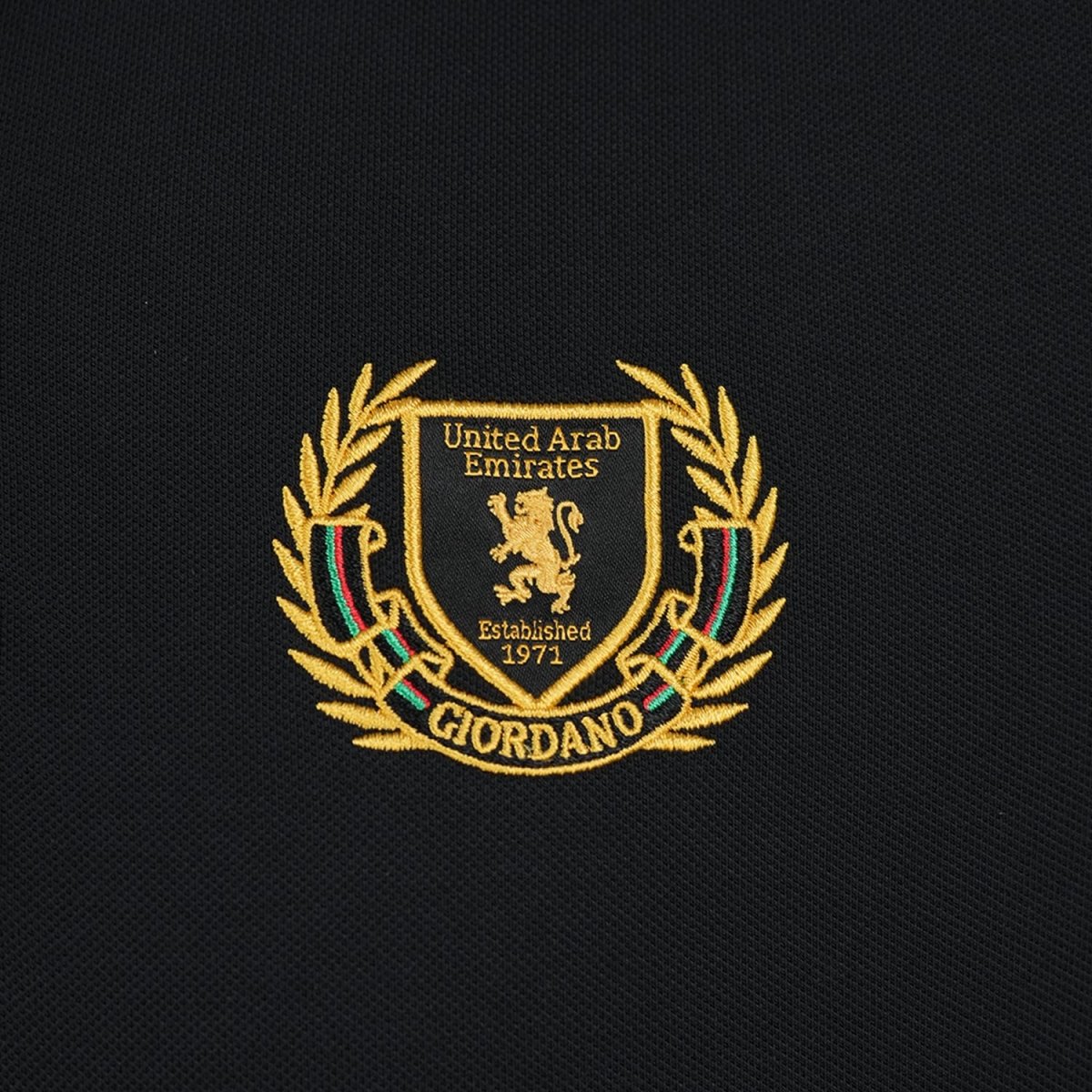 Men's National Day Slim Fit Embroidered Polo - Limited Edition Collection S - Shop Giordano