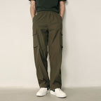 Men's Nylon - Cotton Plain Weave Regular Fit Pant | Korea Collection S - Shop Giordano