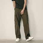 Men's Nylon - Cotton Plain Weave Regular Fit Pant | Korea Collection S - Shop Giordano