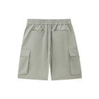 Giordano Men's Nylon-Cotton Twill Elastic Waist Shorts | Korea Collection - Premium Shorts