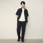 Men’S Nylon Stretch Short Sleeve Shirt – Lightweight & Water - Resistant | Korea Collection S - Shop Giordano