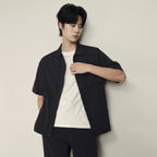 Men’S Nylon Stretch Short Sleeve Shirt – Lightweight & Water - Resistant | Korea Collection S - Shop Giordano