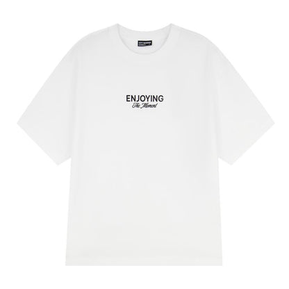 Men's Oversized Cotton Crew Neck Print Tee | Wander City Collection - Giordano