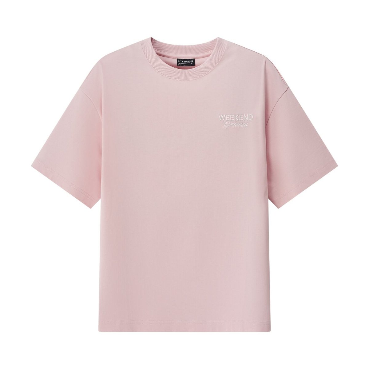 Men's Oversized Cotton Crew Neck Print Tee | Wander City Collection - Giordano