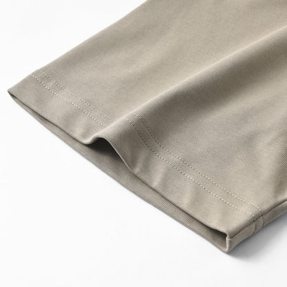 Men's Oversized Cotton Jersey Crew Neck Blocking Tee - Giordano