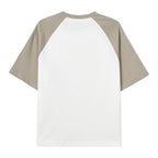 Men's Oversized Cotton Jersey Crew Neck Blocking Tee S - Shop Giordano