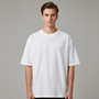 Men's Oversized Jacquard Texture Crew Neck Sorona Tee S - Shop Giordano