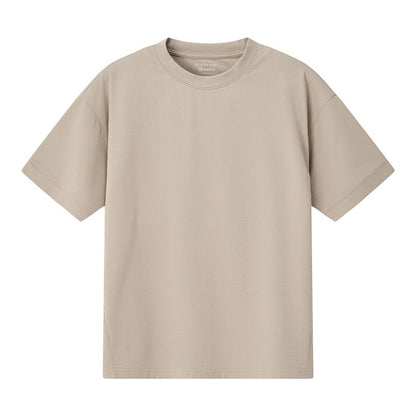 Men's Oversized Jacquard Texture Crew Neck Soronatee - Giordano