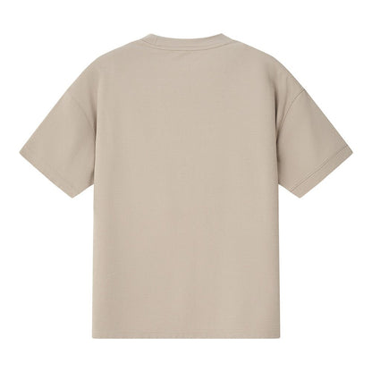 Men's Oversized Jacquard Texture Crew Neck Soronatee - Giordano