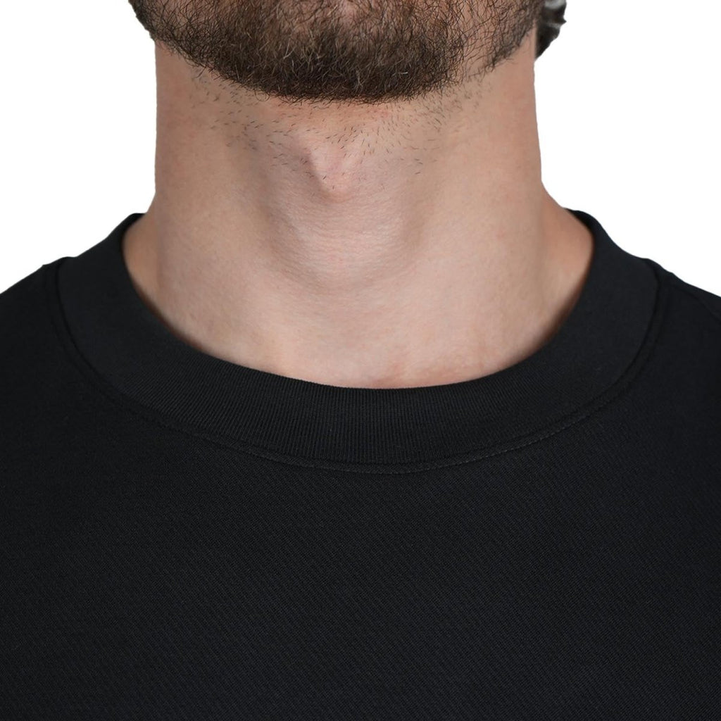 Men's Oversized Jacquard Texture Crew Neck Soronatee S - Shop Giordano