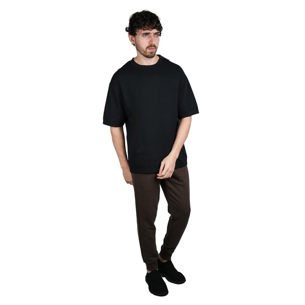 Men's Oversized Jacquard Texture Crew Neck Soronatee S - Shop Giordano