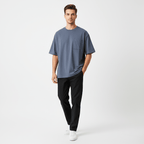 Men's Oversized Tee With Pocket S - Shop Giordano