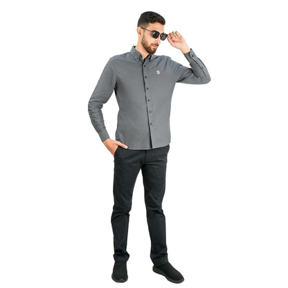 Men's Oxford Long Sleeve Shirt - Giordano