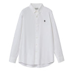 Men's Oxford Long Sleeve Shirt S - Shop Giordano