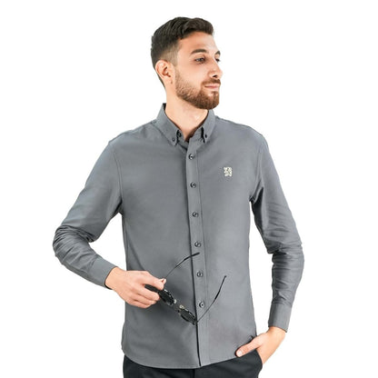 Men's Oxford Long Sleeve Shirt - Giordano