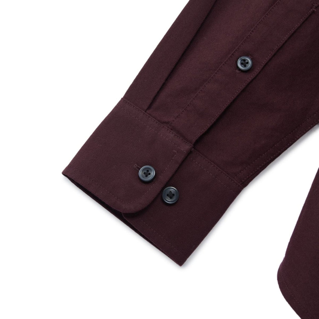 Men's Oxford Long Sleeve Shirt S - Shop Giordano