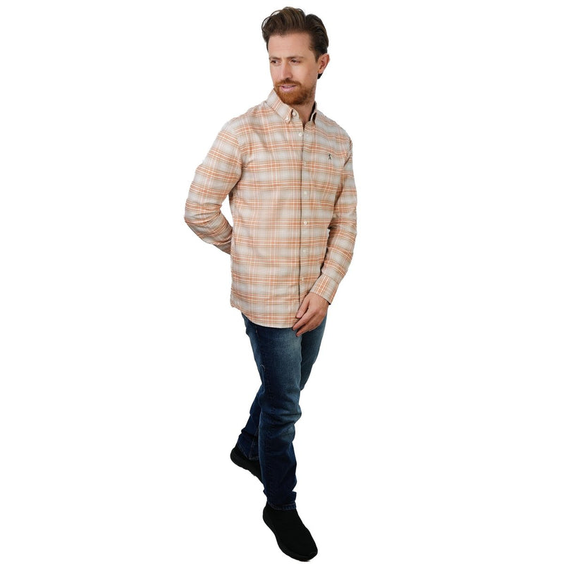 Giordano Men's Oxford Long Sleeve Shirt - first_variant_option_2 Premium Shirts for Giordano