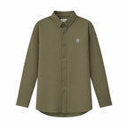 Men's Oxford Long Sleeve Shirt S - Shop Giordano