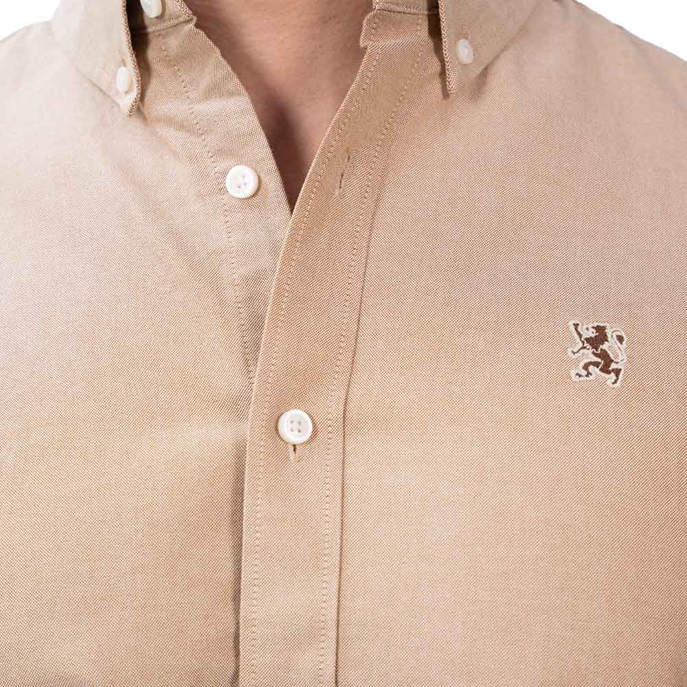 Men's Oxford Long Sleeve Shirt S - Shop Giordano