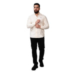 Men's Oxford Long Sleeve Shirt S - Shop Giordano