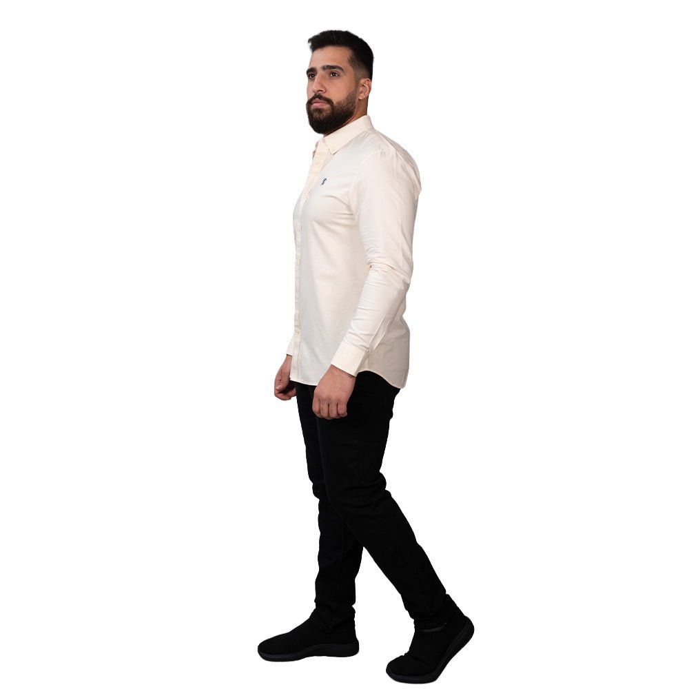 Men's Oxford Long Sleeve Shirt S - Shop Giordano