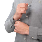 Men's Oxford Long Sleeve Shirt S - Shop Giordano