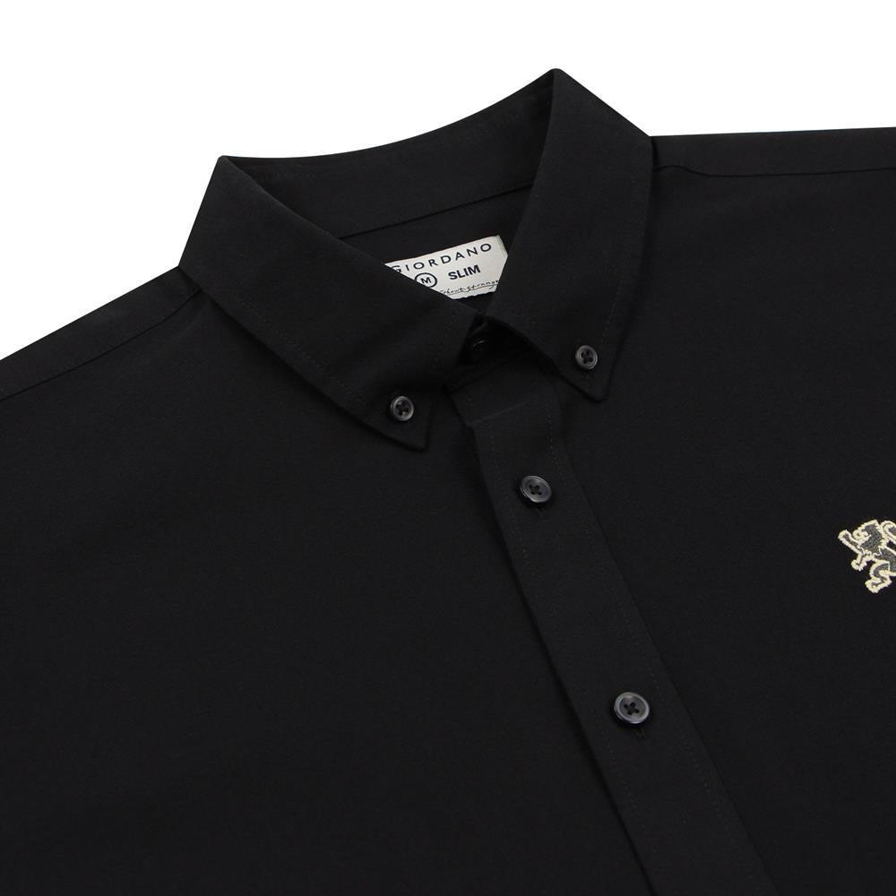 Giordano Men's Oxford Long Sleeve Shirt - Premium Shirts