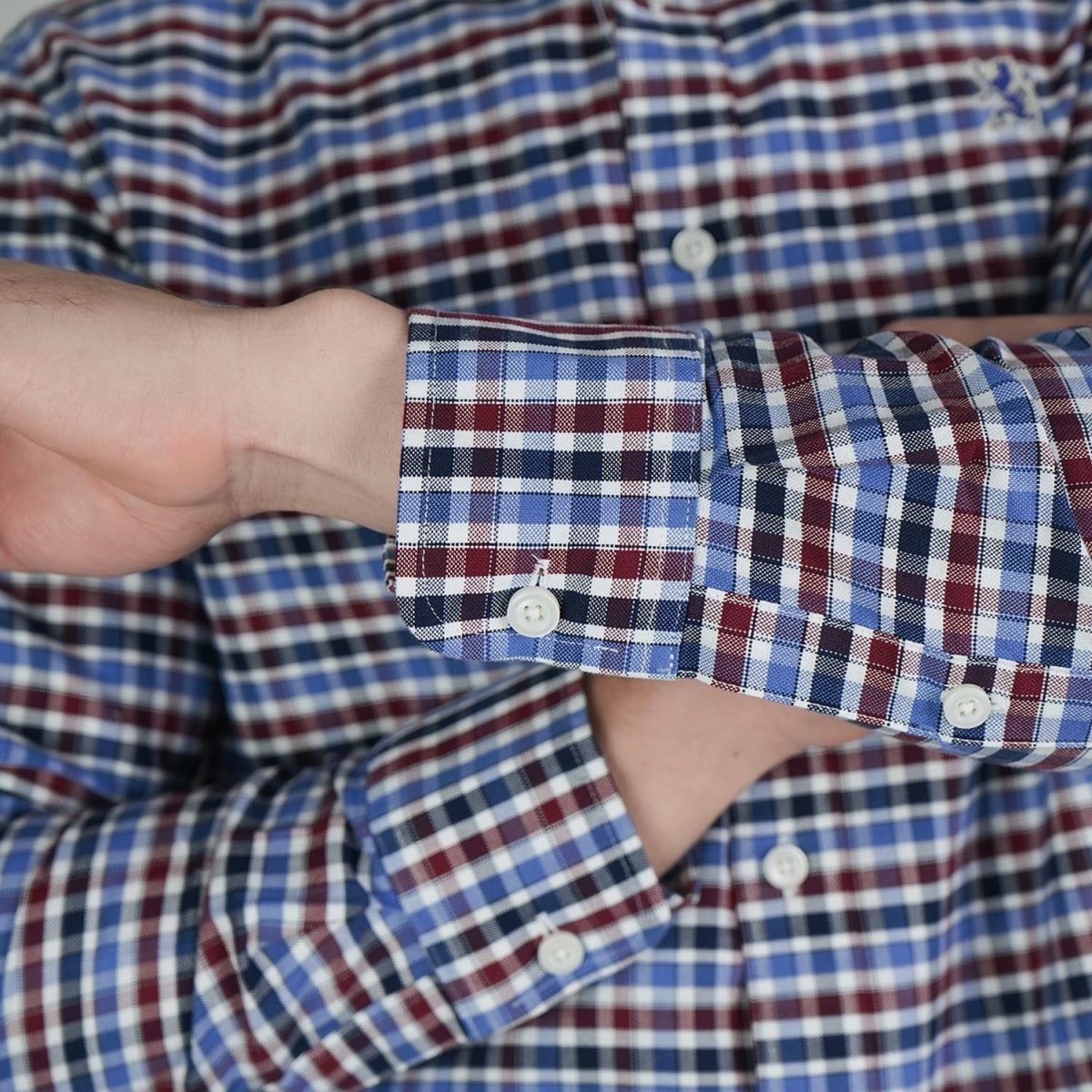 Men's Oxford Long Sleeve Shirt S - Shop Giordano