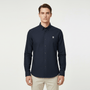 Men's Oxford Long Sleeve Shirt S - Shop Giordano